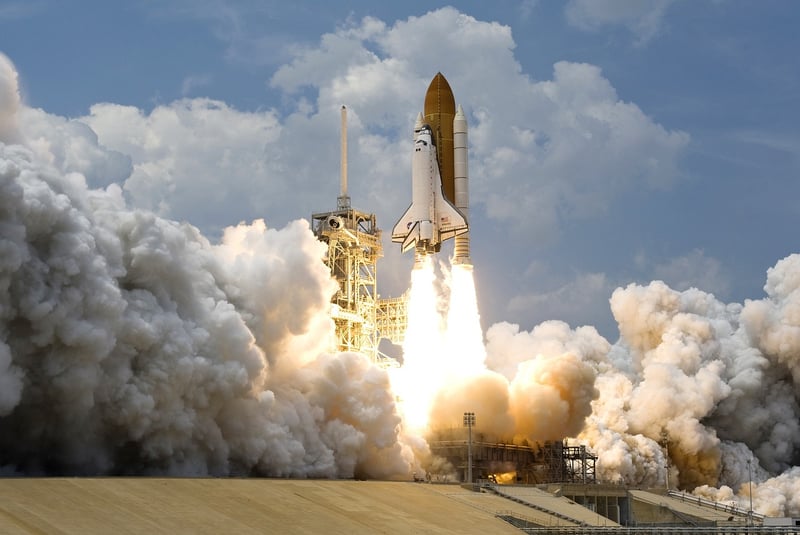 Space Shuttle Lift-Off